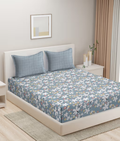 Cotton 146 TC King Sized Double Bedsheet  (Size-DOUBLE)